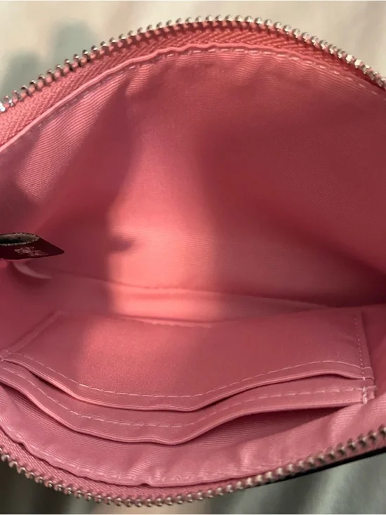 Coach Corner Zip Wristlet With Sunday Graphic - Picture 3 of 4